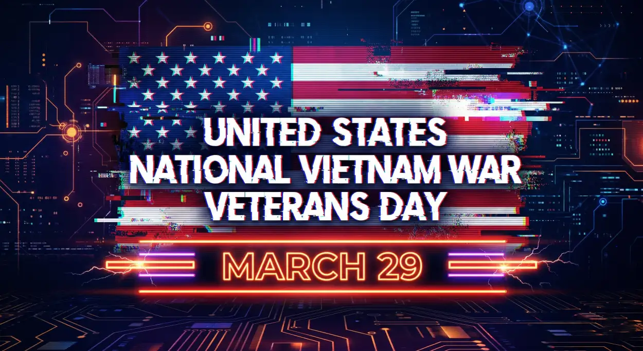 Free Download Vietnam Veterans Day Instagram Post Design Template Free - High Quality United States National Vietnam War Veterans Day Image