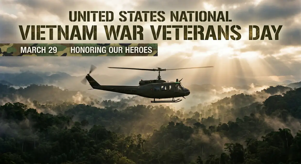 Free Download Vietnam Veterans Day Png Transparent Background - High Quality United States National Vietnam War Veterans Day Transparent PNG