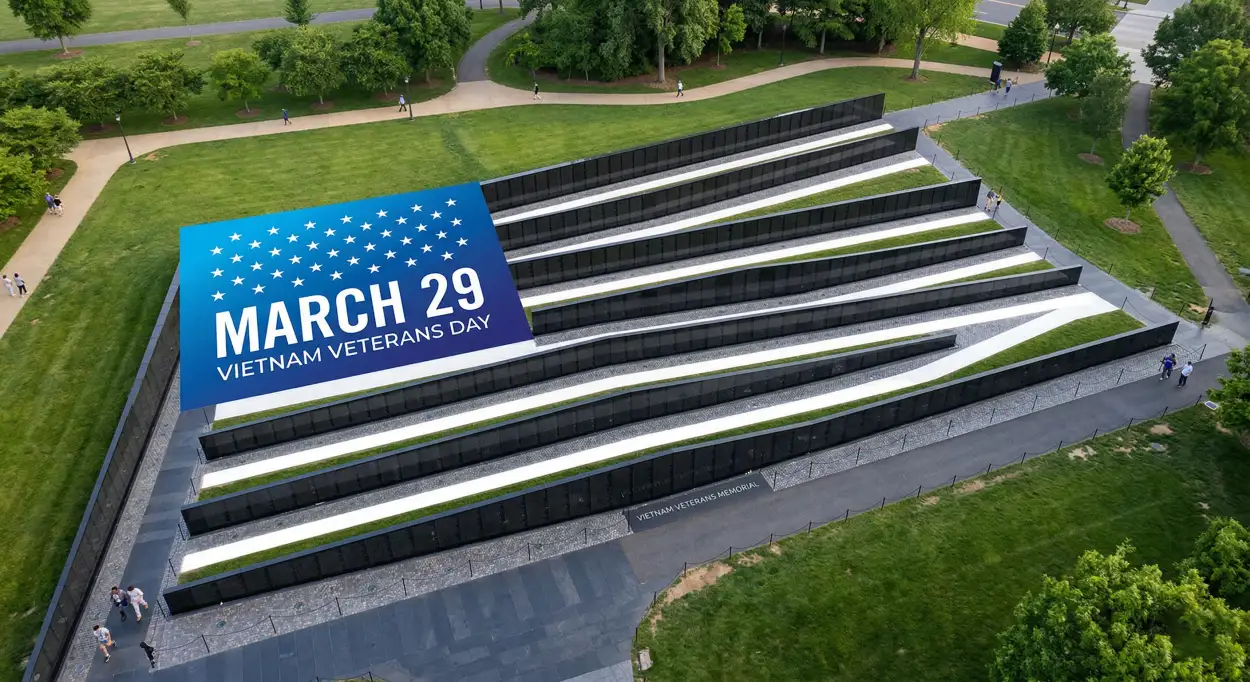 Free Download Vietnam War Veterans Day Wishes 2026 - High Quality United States National Vietnam War Veterans Day Image