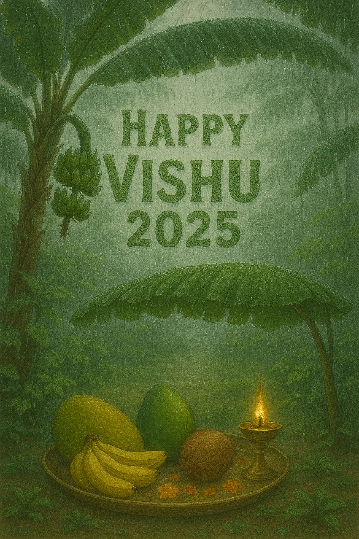 Vishu 2025 festival DP for WhatsApp