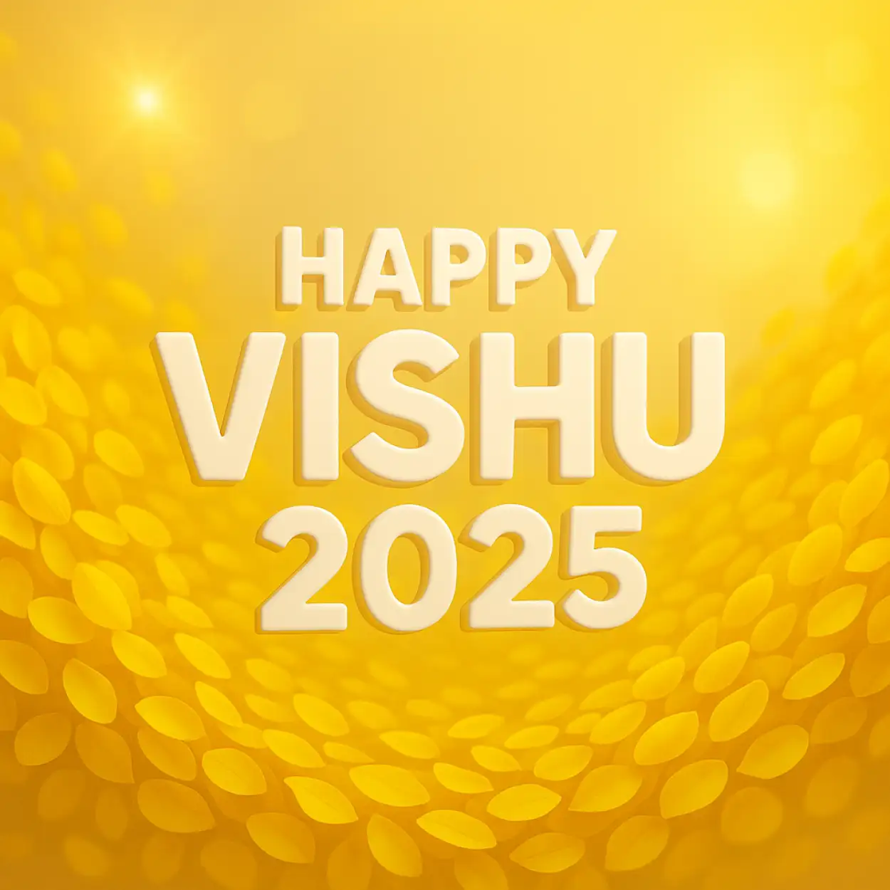 Vishu 2025 images with quote and text