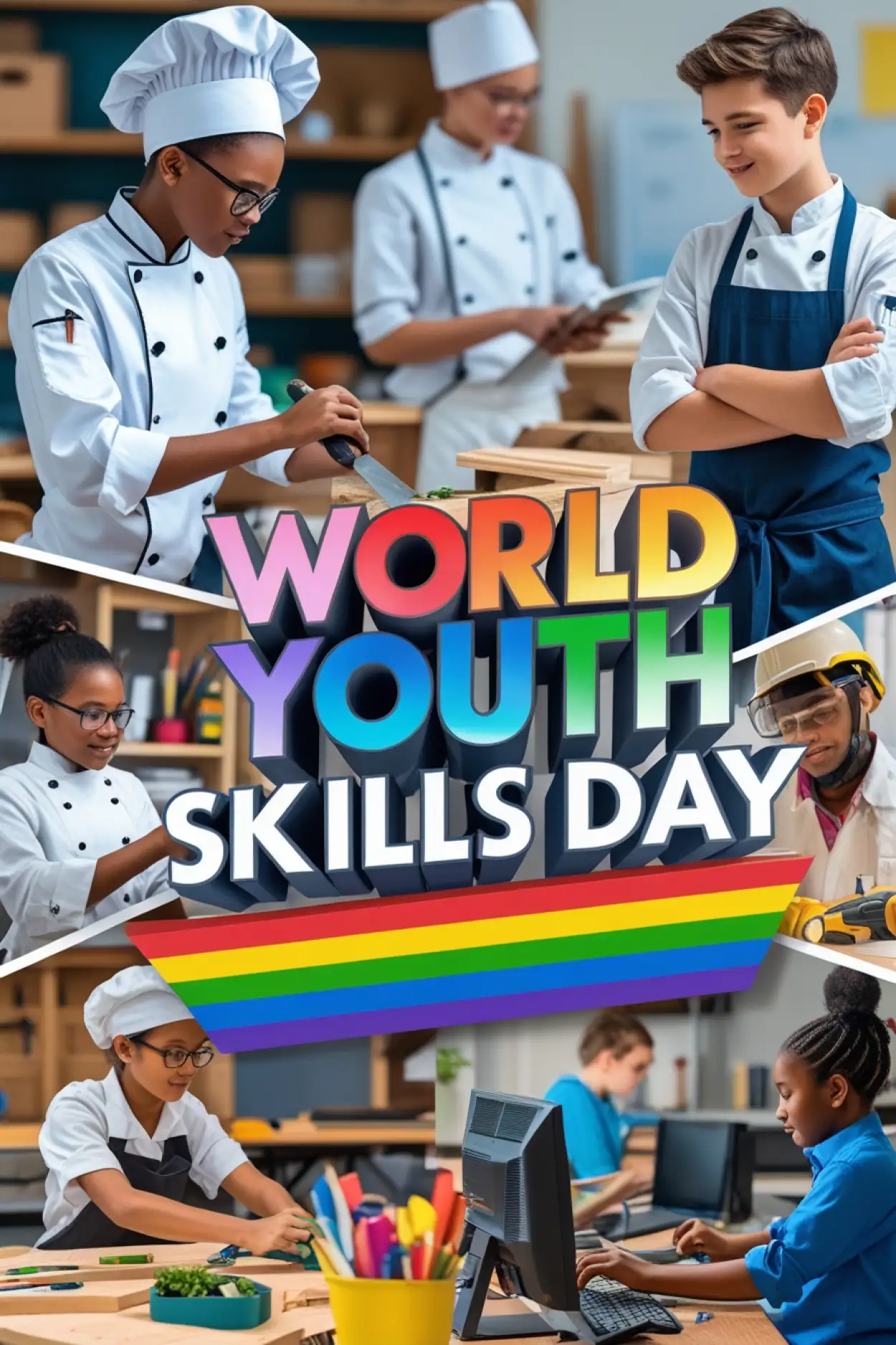 Vocational Training Day Image 15 July 2025 - Royalty Free World Youth Skills Day Image | Pngmagic Free Download Vocational Training Day Image 15 July 2025 - High Quality World Youth Skills Day Background
