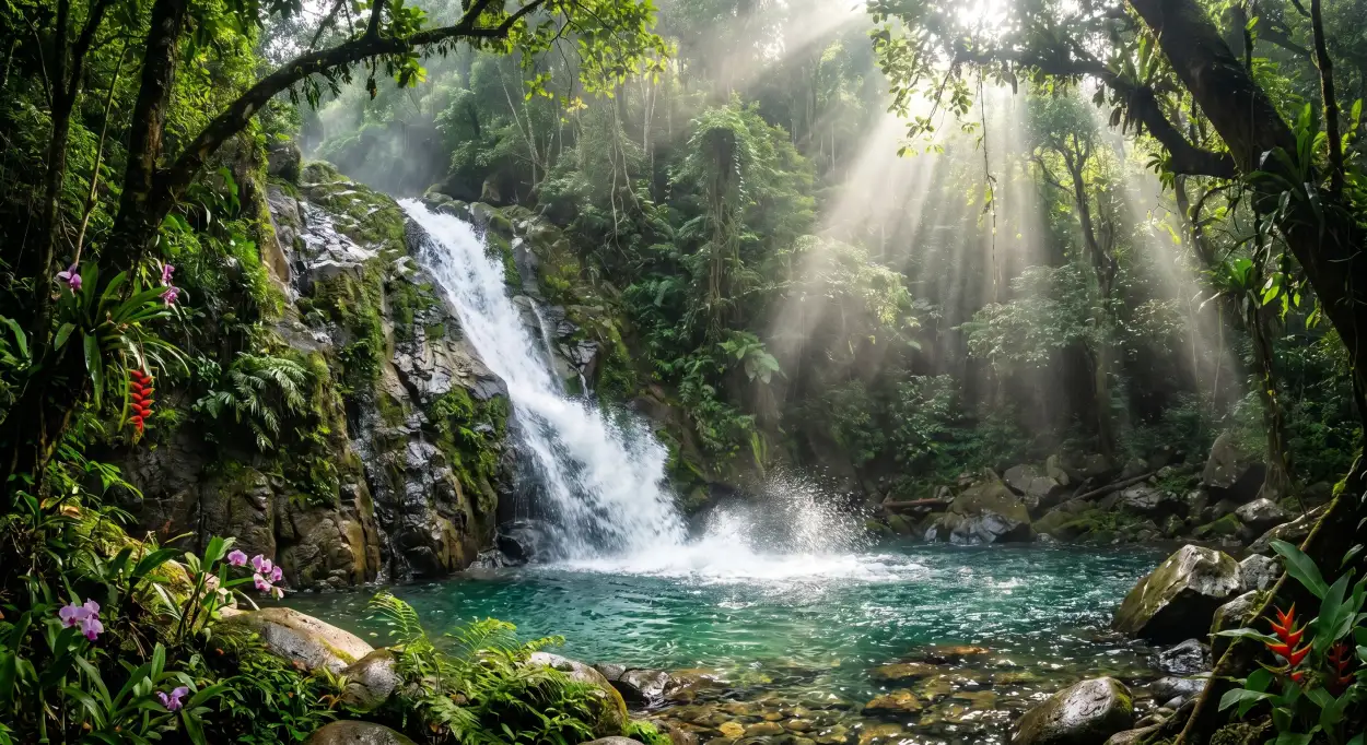Free Download Wallpaper Nature Waterfall Hd - High Quality Nature Hd Wallpaper Image