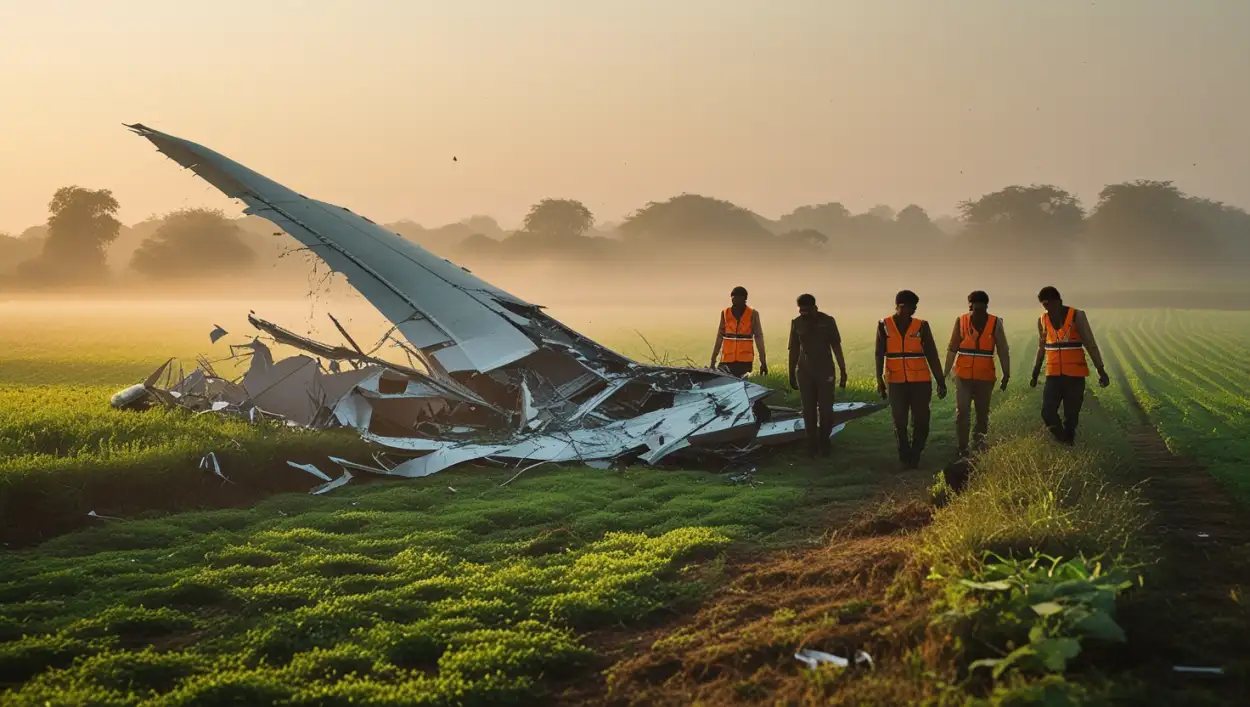 Was anyone killed in Ahmedabad plane crash