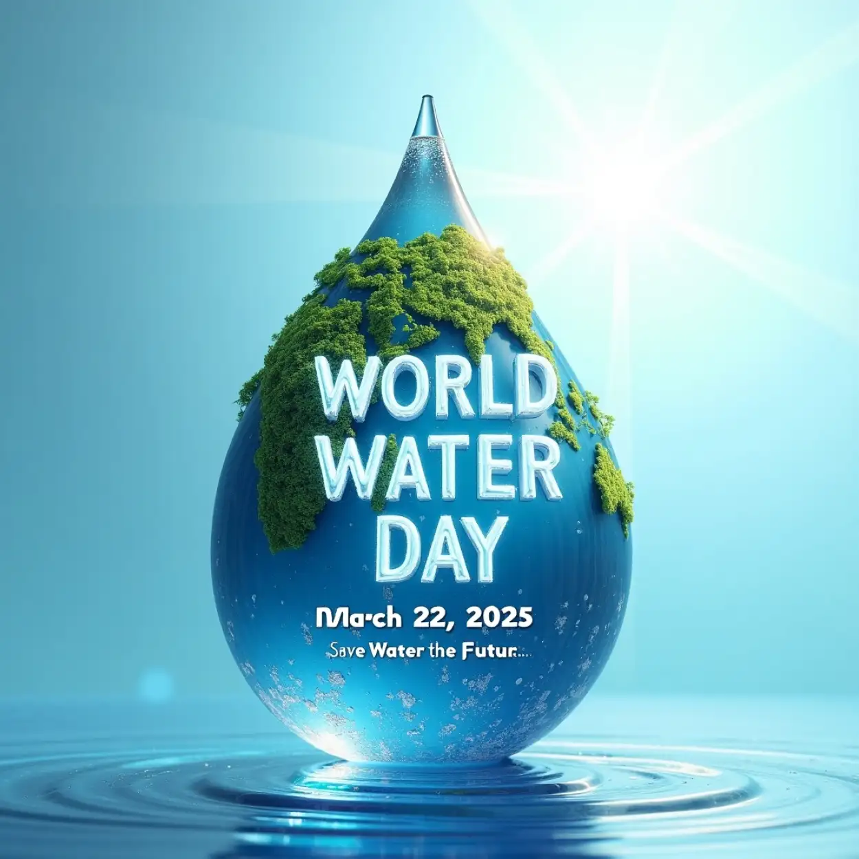 Water Conservation & Sustainability - Royalty Free World Water Day Image | Pngmagic Free Download Water Conservation & Sustainability - High Quality World Water Day Background