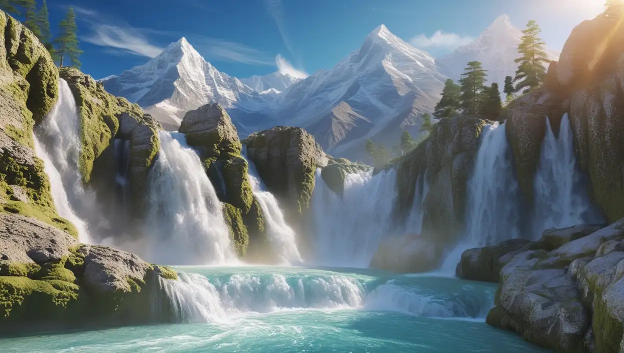 Waterfall Background For Photo Editing - Royalty Free Waterfall Background Image | Pngmagic Free Download Waterfall Background For Photo Editing - High Quality Waterfall Background Background