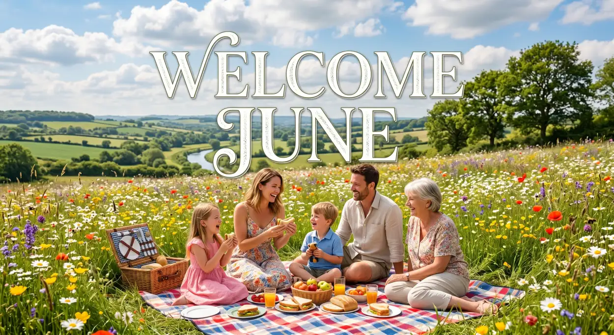 Free Download Welcome June 2026 Social Media Banner Design - High Quality Welcome June Image