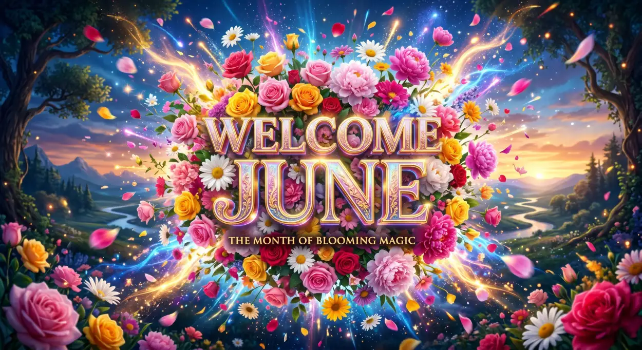 Free Download Welcome June Boho Style Wallpaper - High Quality Welcome June Image