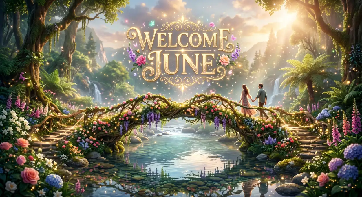 Free Download Welcome June Event Promotion Banner - High Quality Welcome June Image