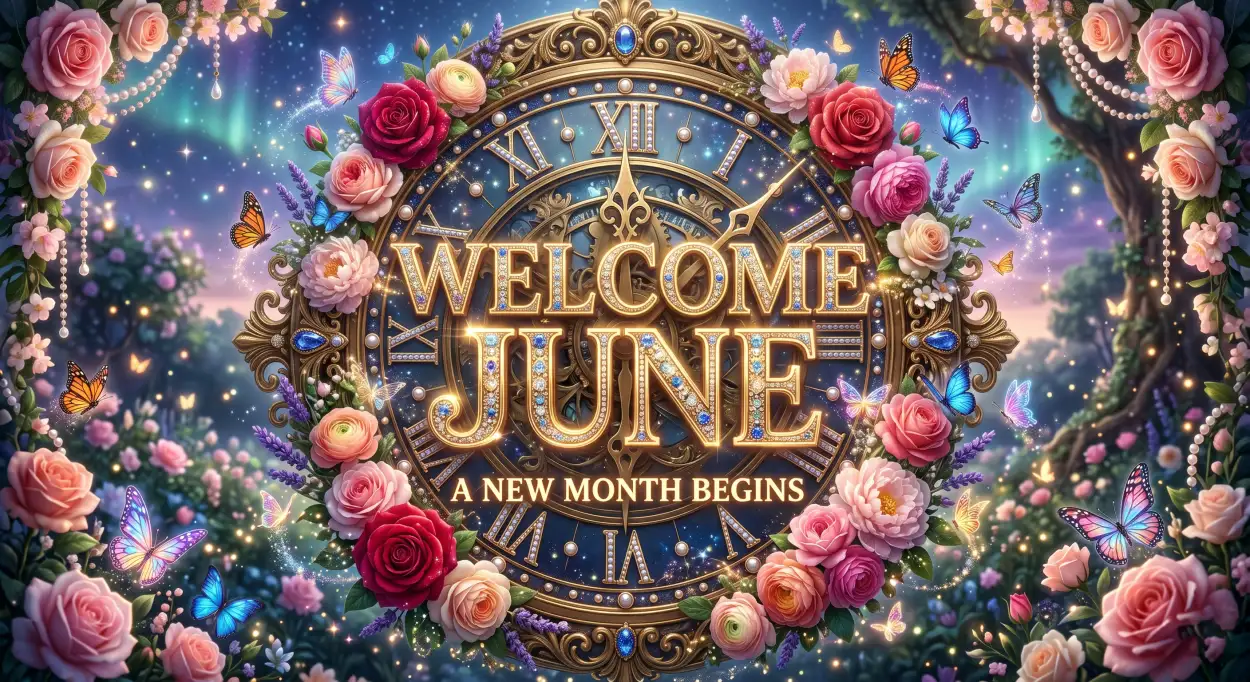 Free Download Welcome June Instagram Story Background - High Quality Welcome June Background Image