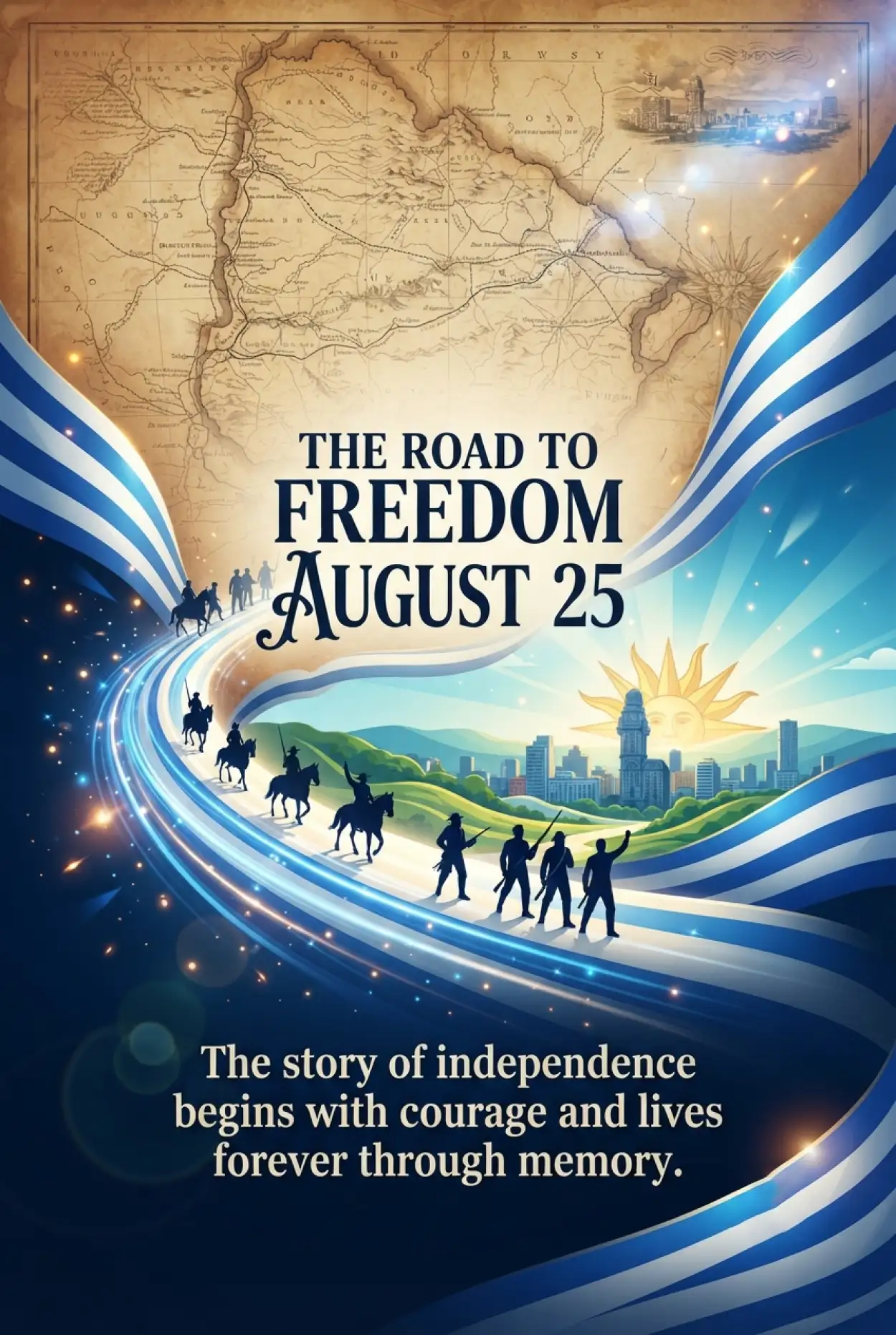 Free Download What Happened On Uruguay Independence Day August 25 - High Quality Uruguay Independence Day 2026 Image