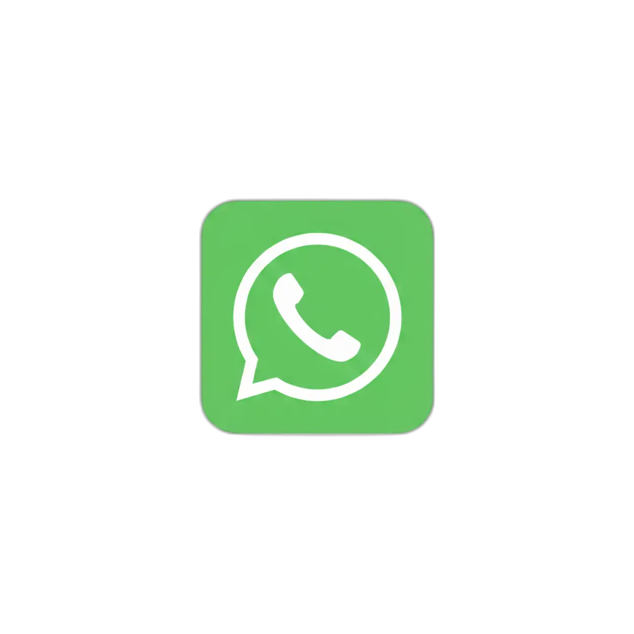 Free Download Whatsapp Png Icon White Background - High Quality Whatsapp Png Icon PNG Image