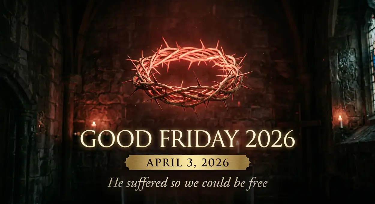 Free Download When Is Good Friday In 2026 - High Quality Good Friday 2026 Image