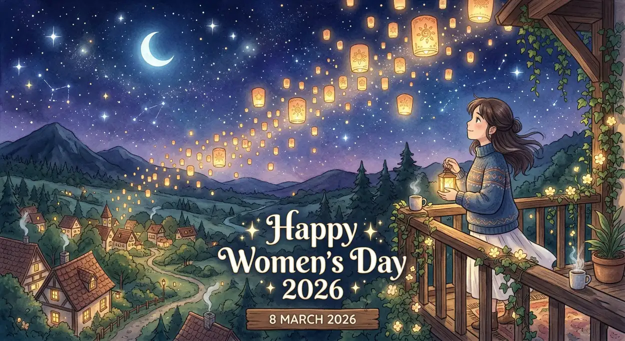womens day 2026 banner background
