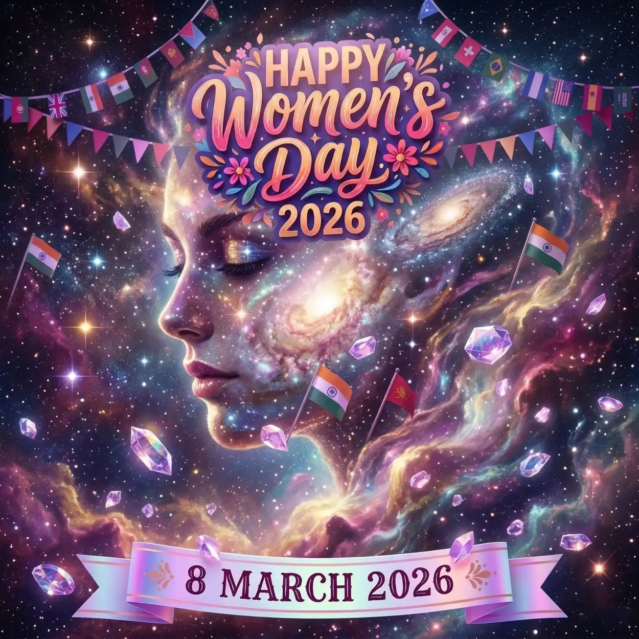 womens day 2026 celebration flyer