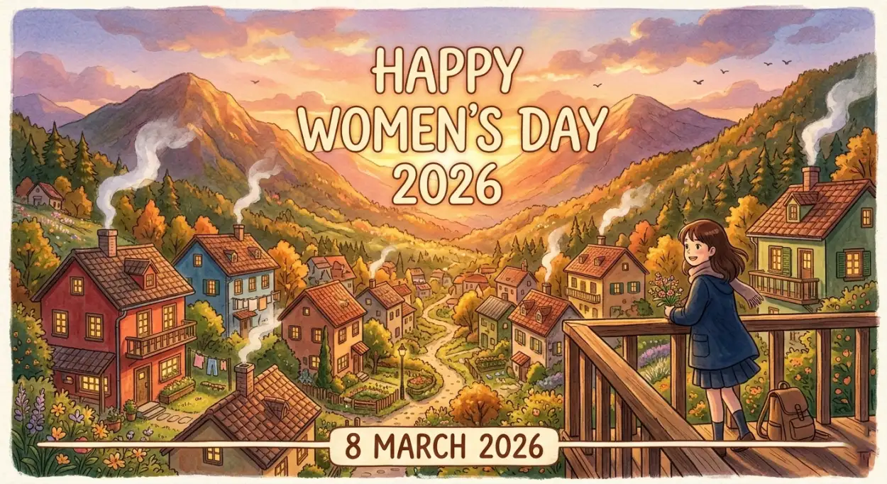 womens day 2026 celebration greeting card