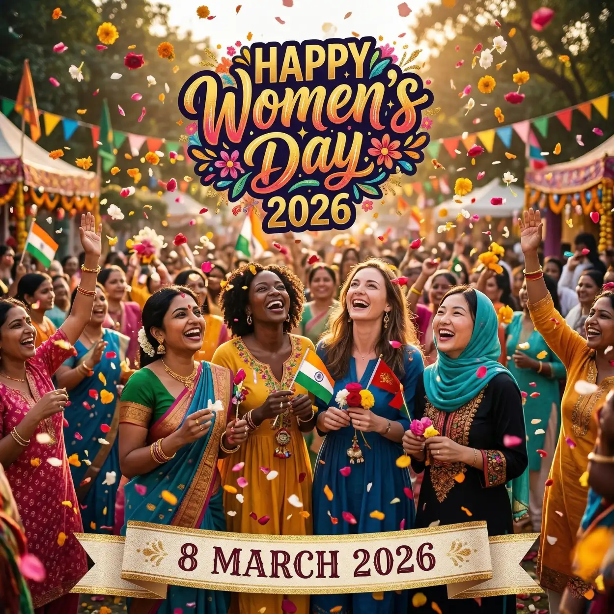 womens day 2026 celebration poster