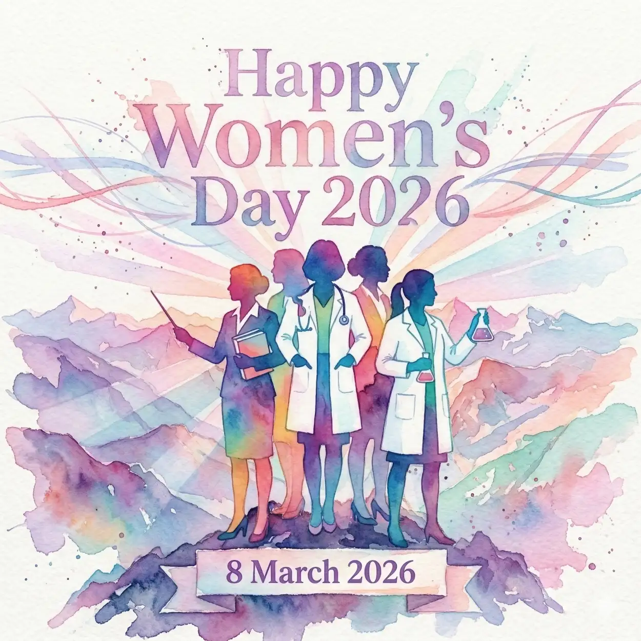 womens day 2026 corporate banner