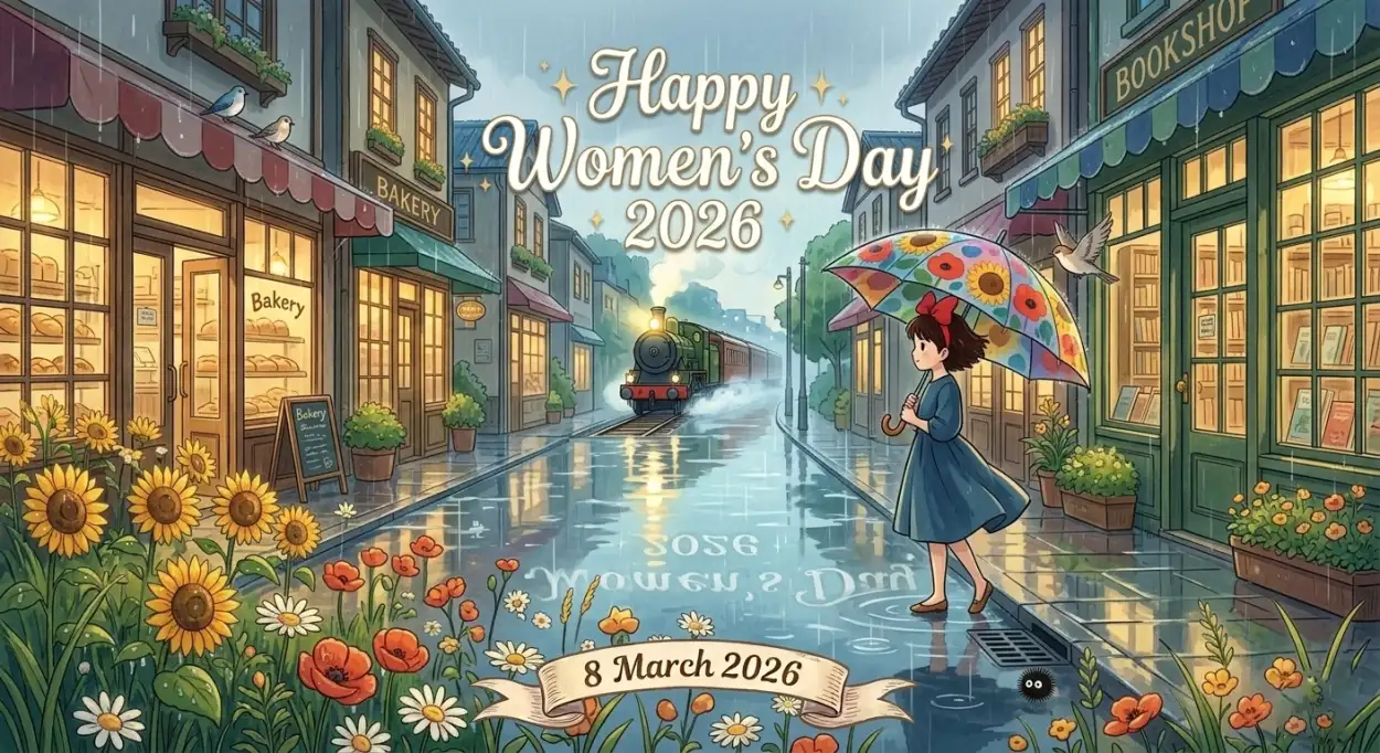 womens day 2026 festival greeting poster