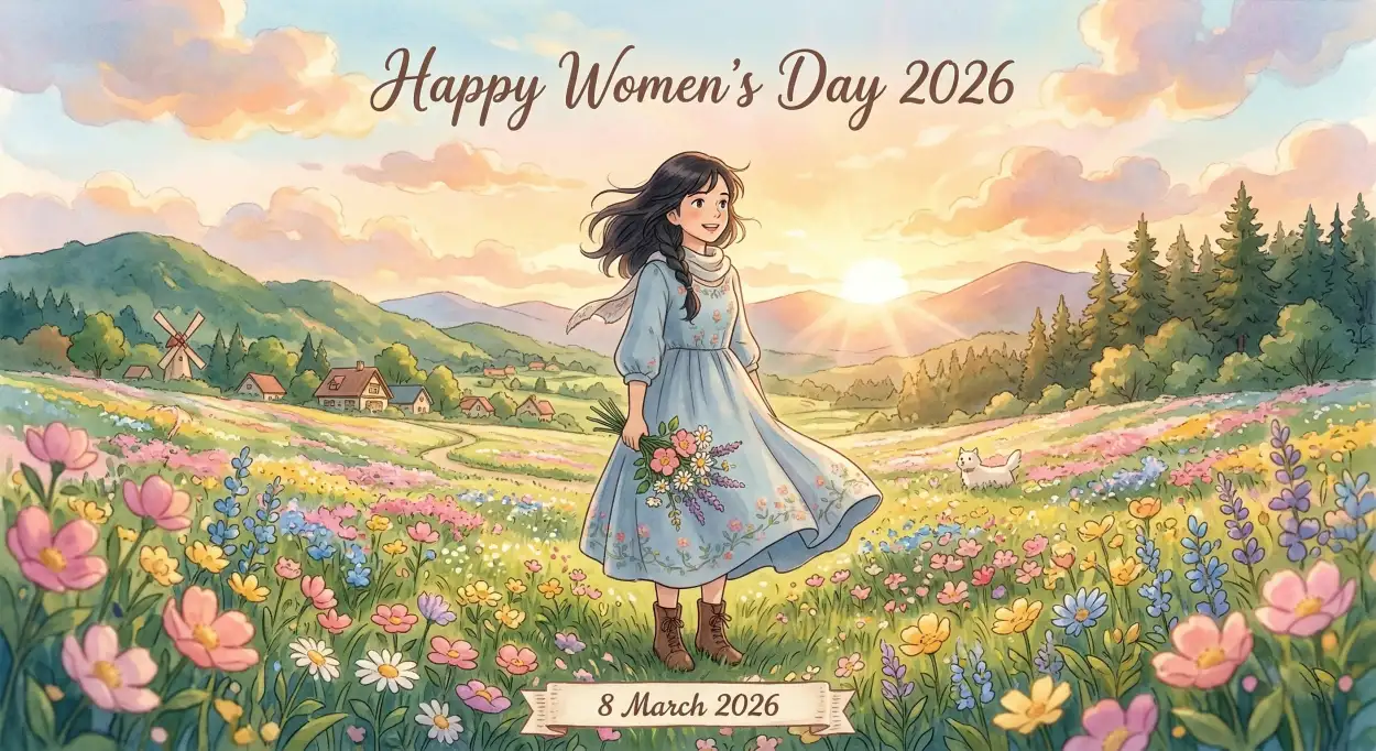womens day 2026 greeting images free download