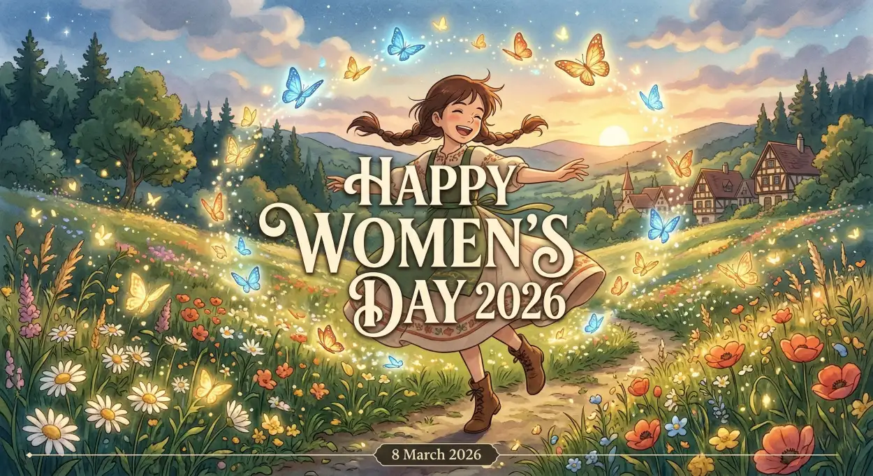 womens day 2026 greeting poster hd