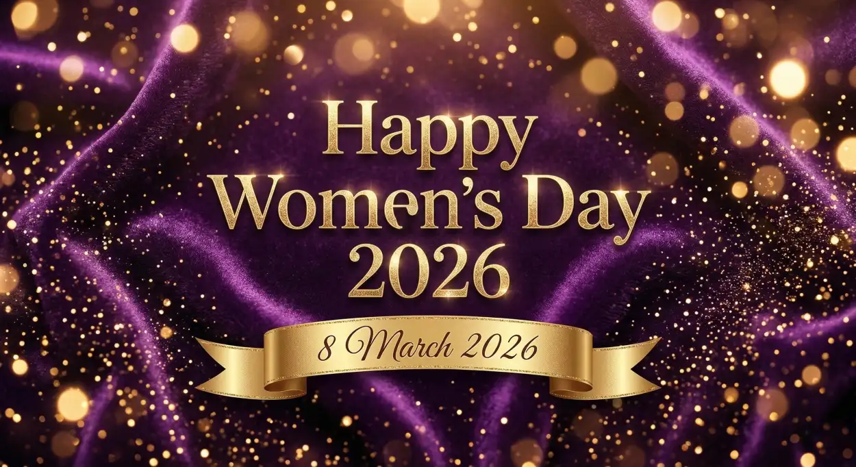 womens day 2026 inspirational banner