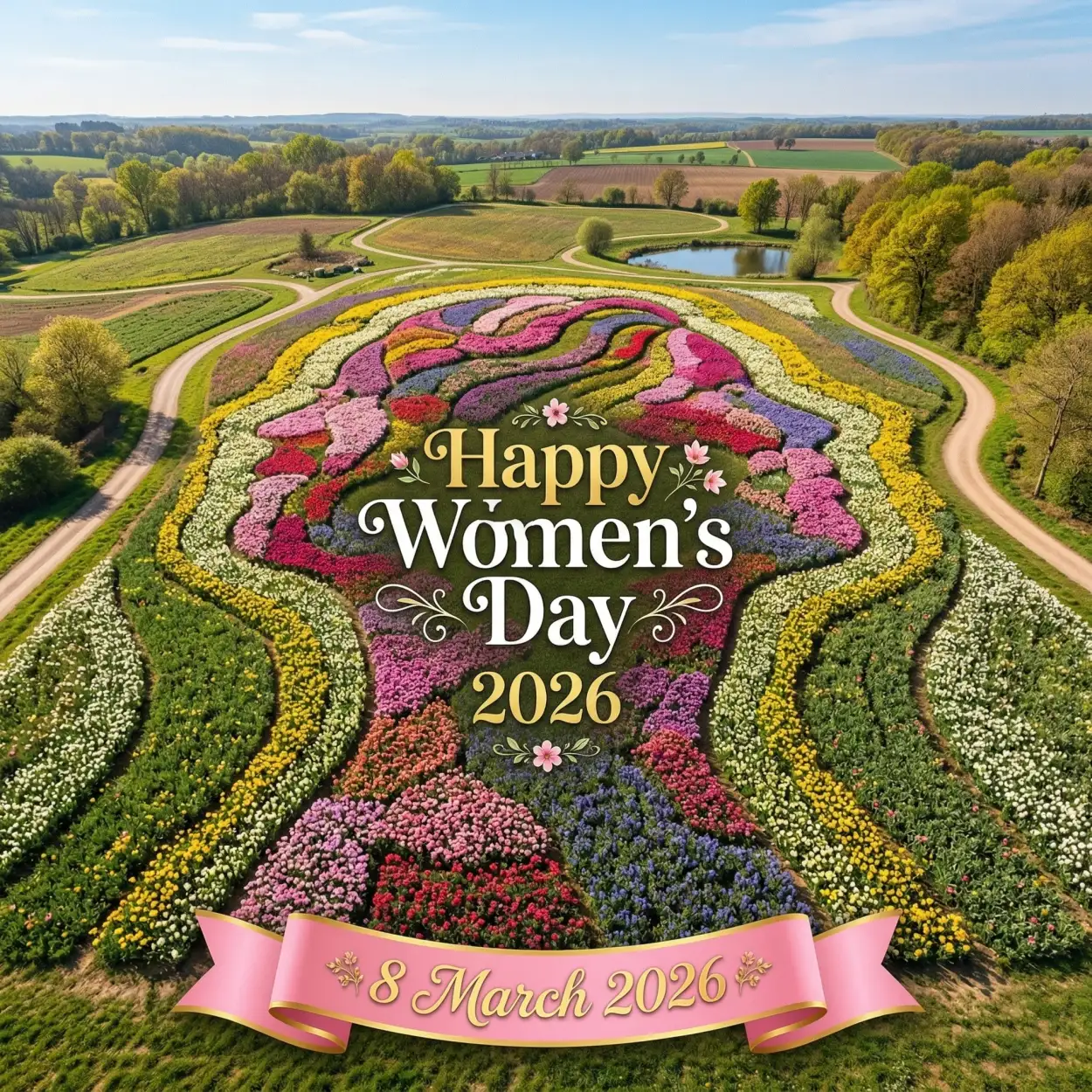 womens day 2026 inspirational greeting card