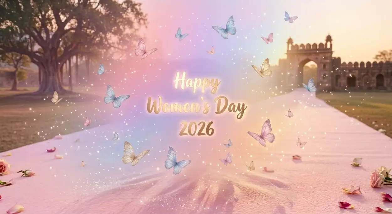 womens day 2026 instagram background