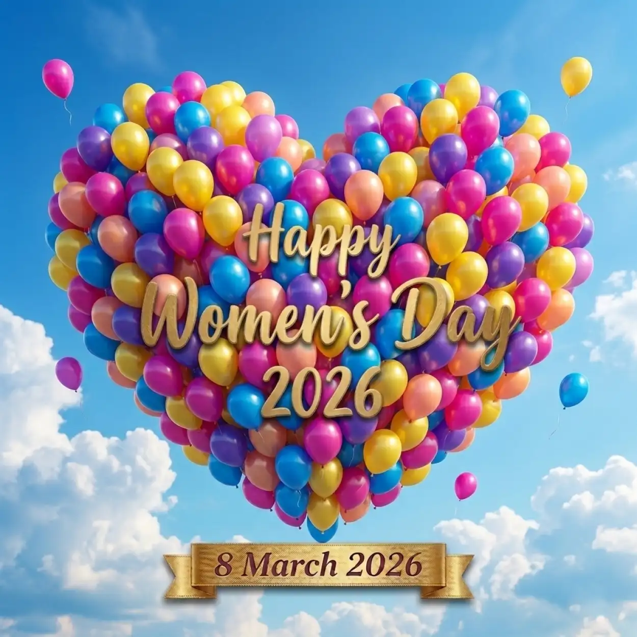 Free Download Womens Day 2026 Modern Wallpaper Design - High Quality Happy Womens Day 2026 Image