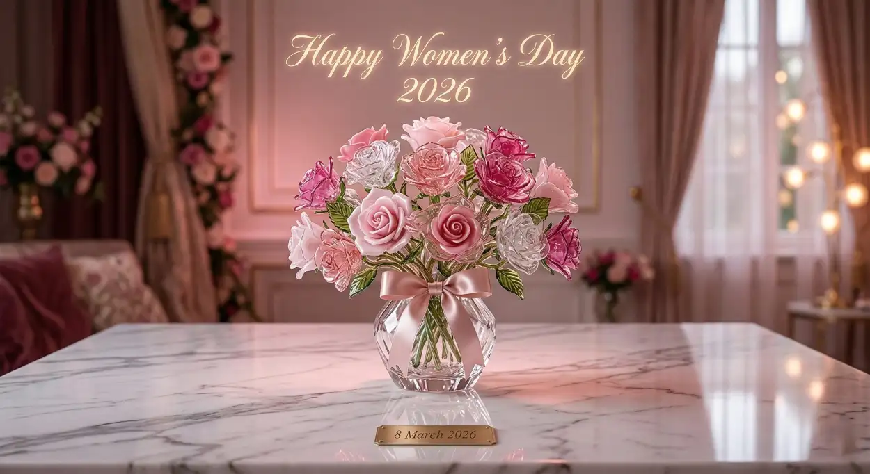 Free Download Womens Day 2026 Premium Greeting Design - High Quality Happy Womens Day 2026 Image