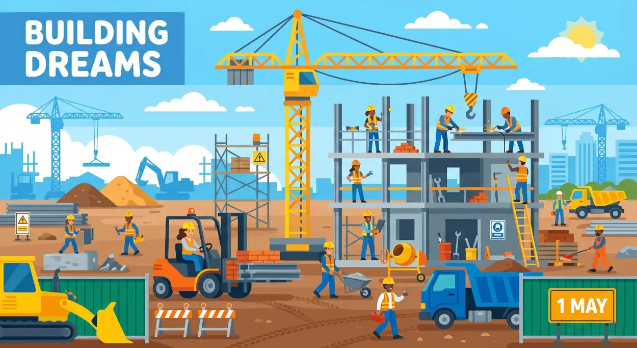 Free Download Workers Day Png Images Clipart Free - High Quality International Labor Day Wishes 2026 Transparent PNG