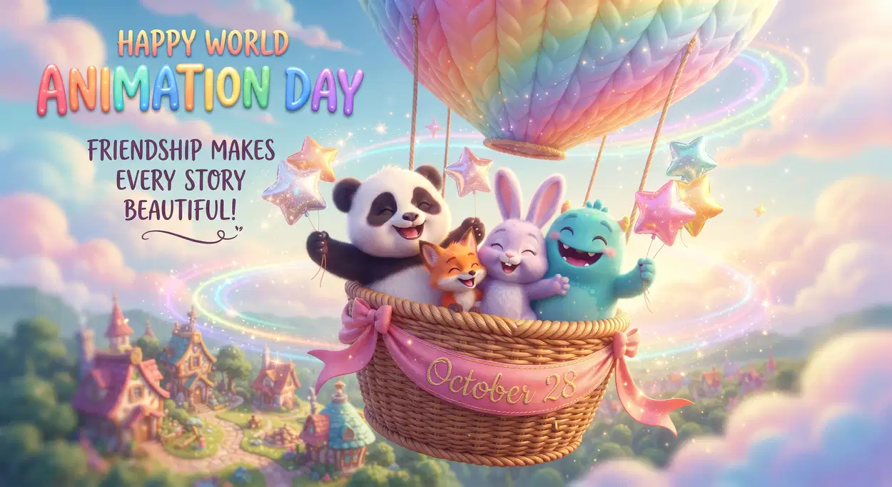 World Animation Day 2026 Inspirational Quotes (HD) – Free