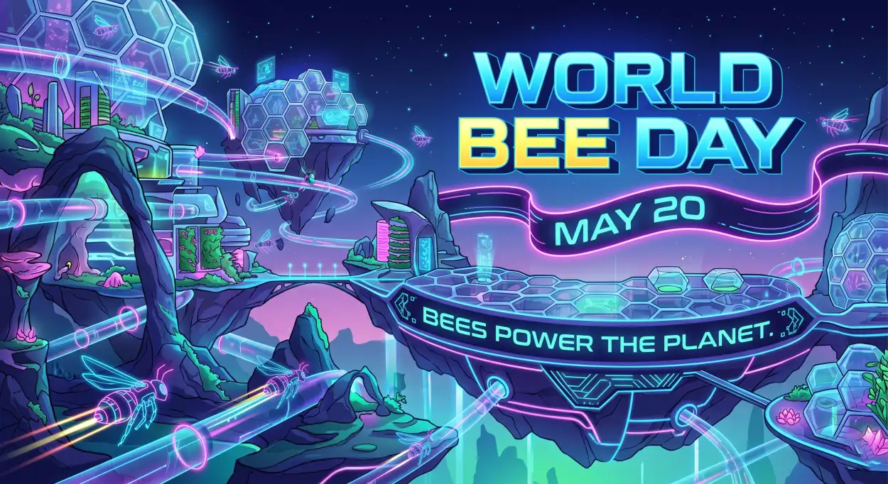 Free Download World Bee Day 2026 Creative Design - High Quality World Bee Day 2026 Image