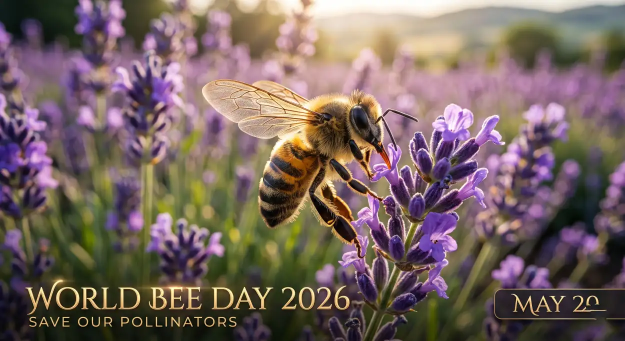 Free Download World Bee Day 2026 Instagram Reel Ideas - High Quality World Bee Day 2026 Image
