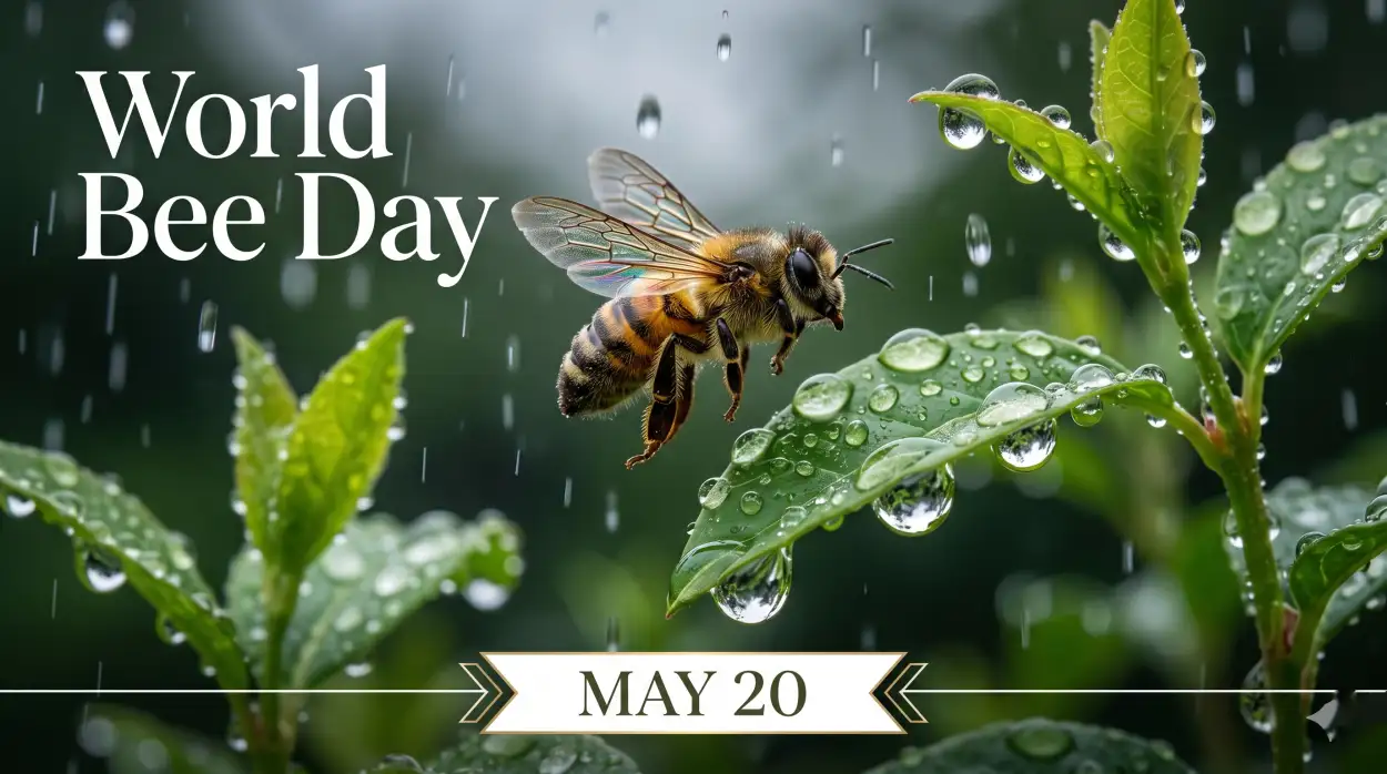 Free Download World Bee Day 2026 Quotes - High Quality World Bee Day 2026 Image