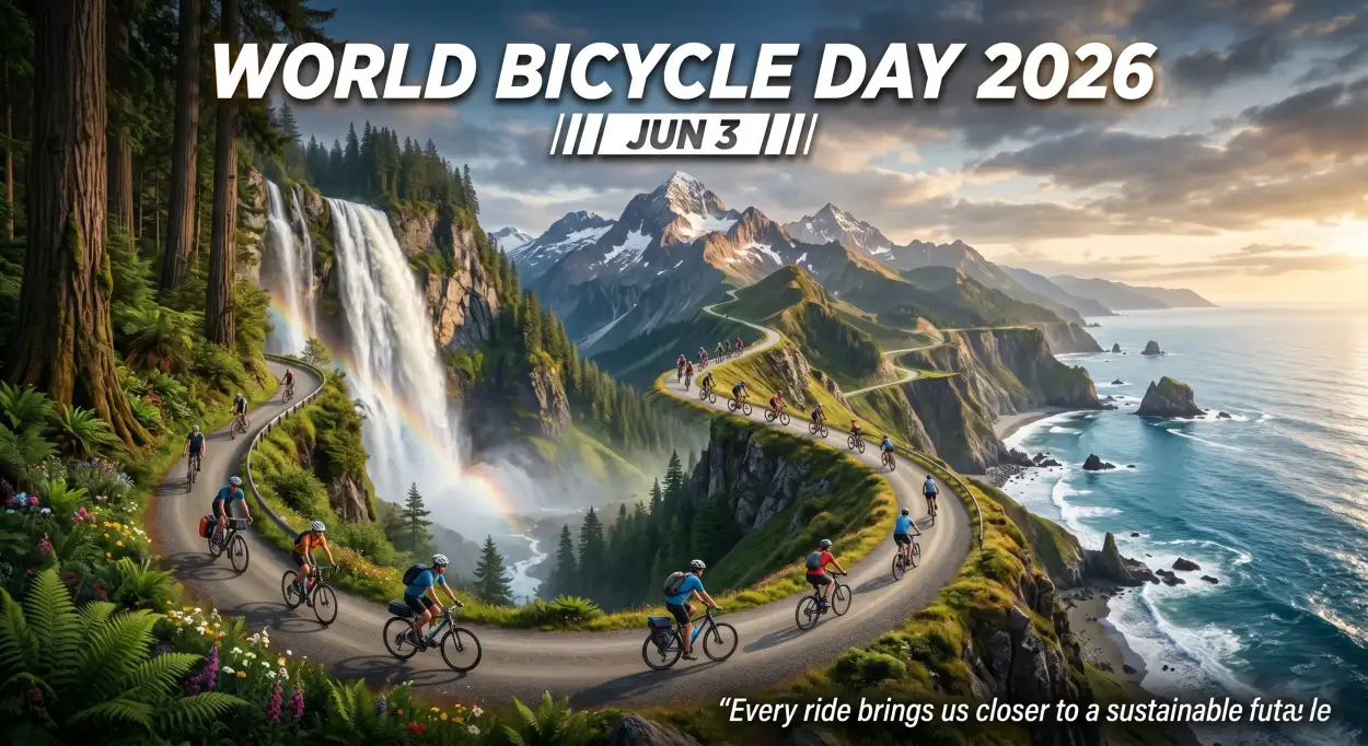 Free Download World Bicycle Day 2026 Wallpaper - High Quality World Bicycle Day 2026 Image
