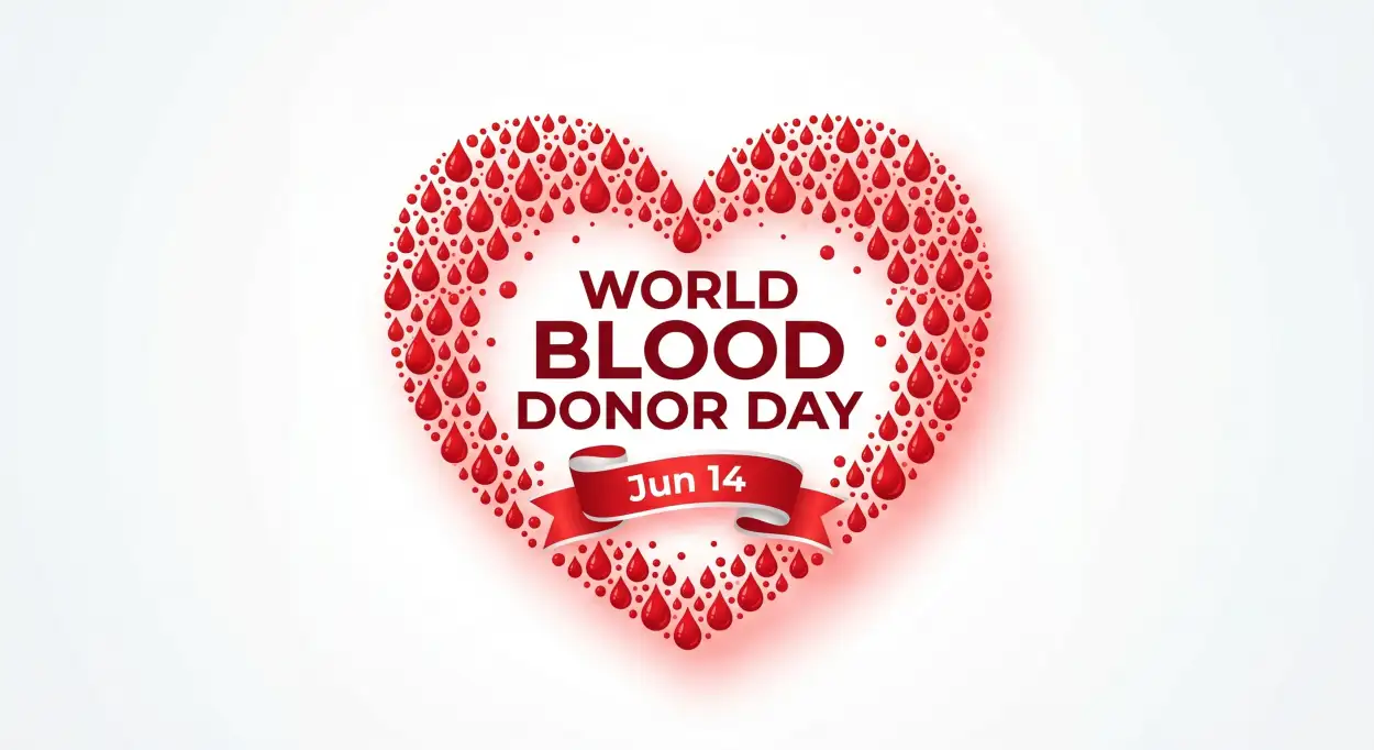 Free Download World Blood Donor Day 2026 Blood Transfusion Awareness - High Quality World Blood Donor Day 2026 Image