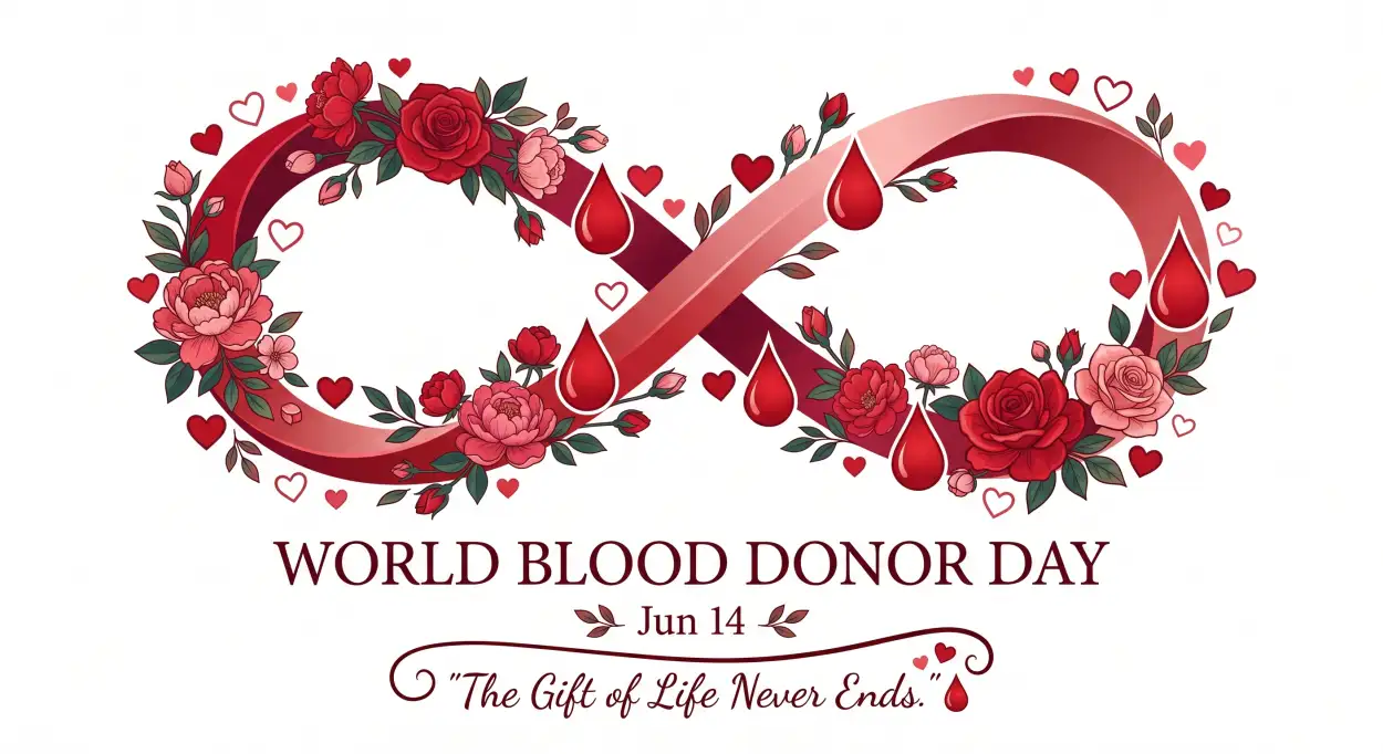 Free Download World Blood Donor Day 2026 Hd Wallpaper - High Quality World Blood Donor Day 2026 Image