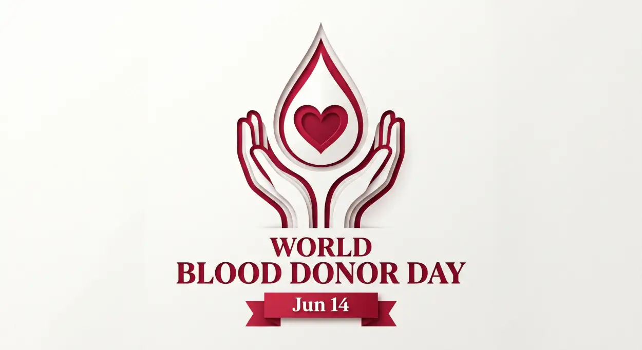 Free Download World Blood Donor Day 2026 Images - High Quality World Blood Donor Day 2026 Image
