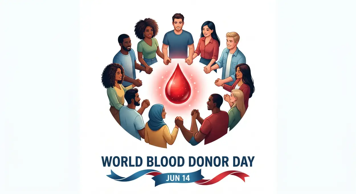 Free Download World Blood Donor Day 2026 Instagram Post - High Quality World Blood Donor Day 2026 Image