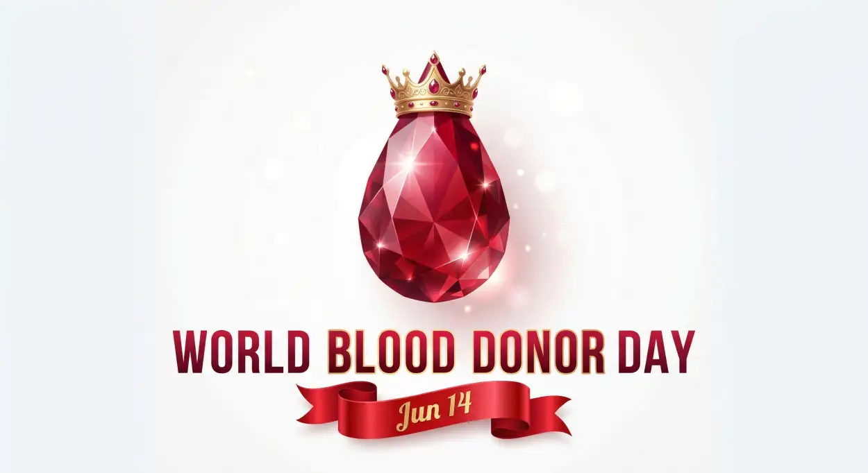 Free Download World Blood Donor Day 2026 Youtube Thumbnail - High Quality World Blood Donor Day 2026 Background Image