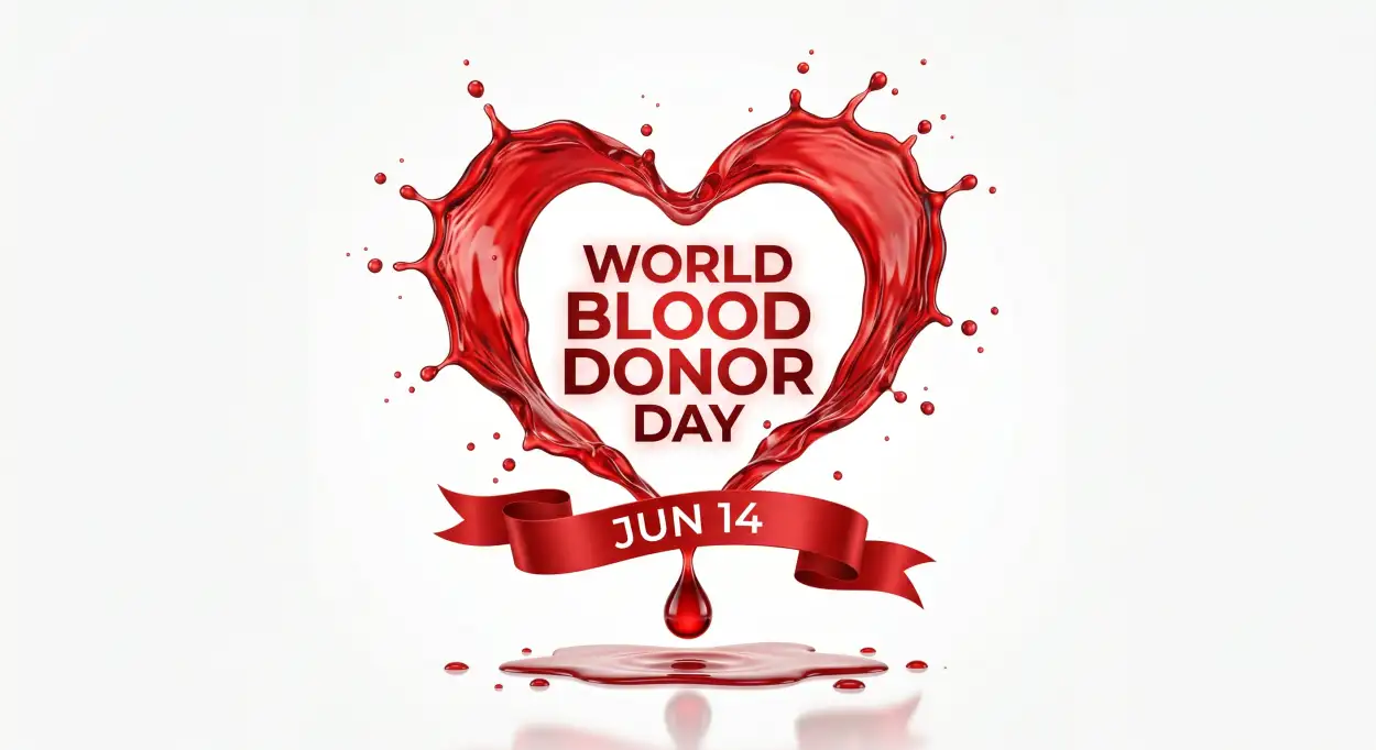 Free Download World Blood Donor Day 2026 - High Quality World Blood Donor Day 2026 Image