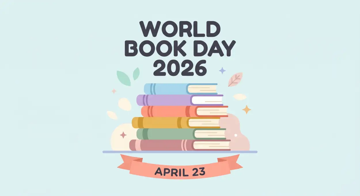 Free Download World Book Day 2026 Activities For Students - High Quality World Book Day 2026 Image