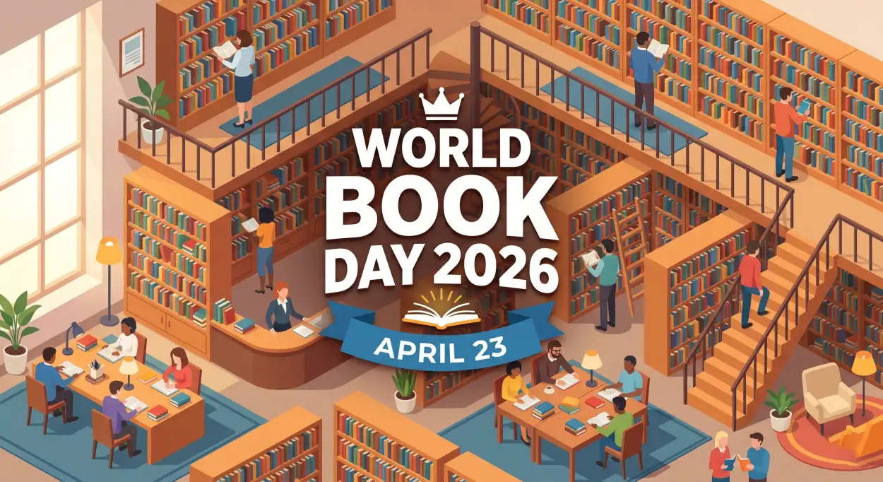 Free Download World Book Day 2026 Drawing Competition Ideas - High Quality World Book Day 2026 Image