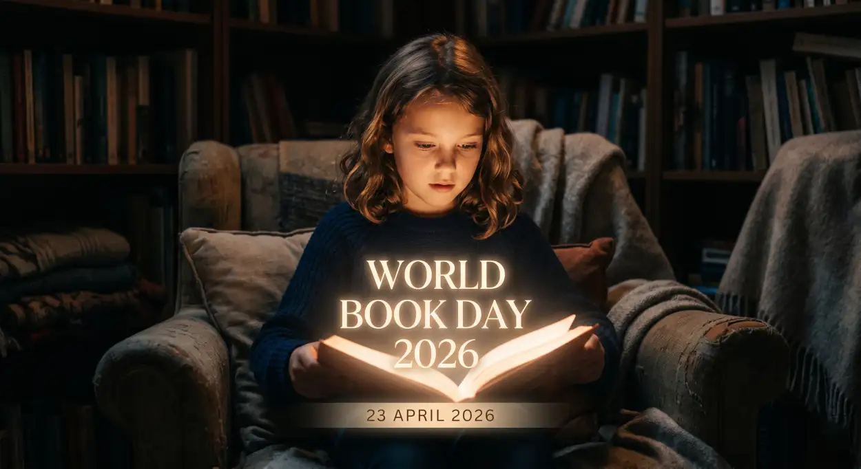 Free Download World Book Day 2026 Instagram Post Template - High Quality World Book Day 2026 Image