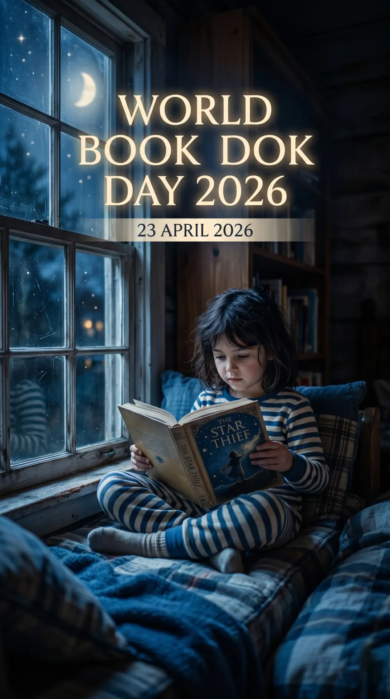 Free Download World Book Day 2026 Poster Ideas - High Quality World Book Day 2026 Image