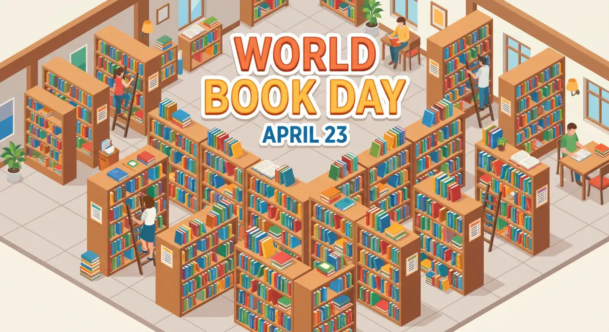 Free Download World Book Day Animation Ideas - High Quality World Book Day 2026 Image