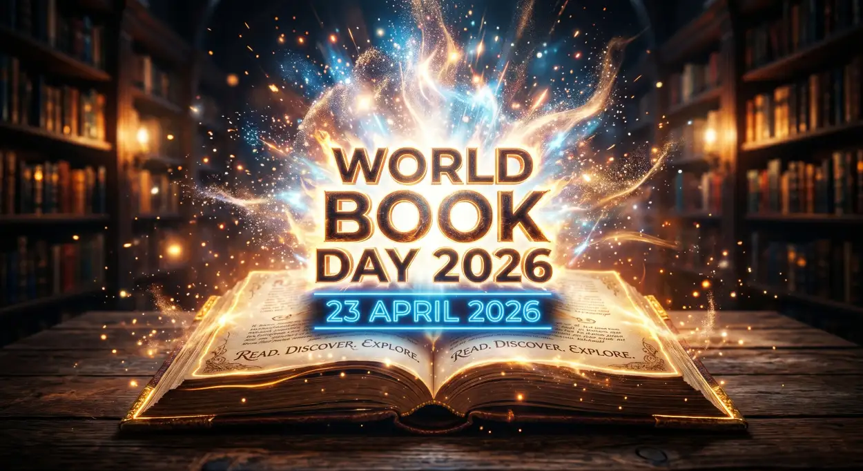 Free Download World Book Day Global Events 2026 - High Quality World Book Day 2026 Image