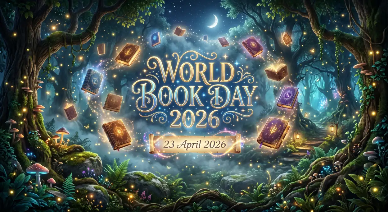 Free Download World Book Day Literacy Awareness Campaign - High Quality World Book Day 2026 Image