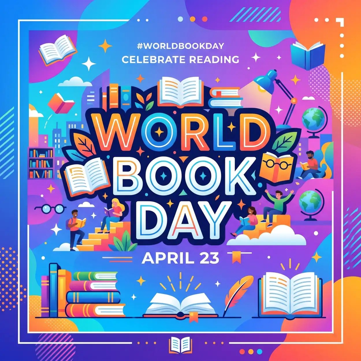 Free Download World Book Day Tiktok Video Ideas - High Quality World Book Day 2026 Image